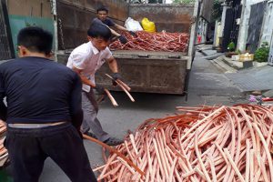 hình ảnh thu mua phế liệu